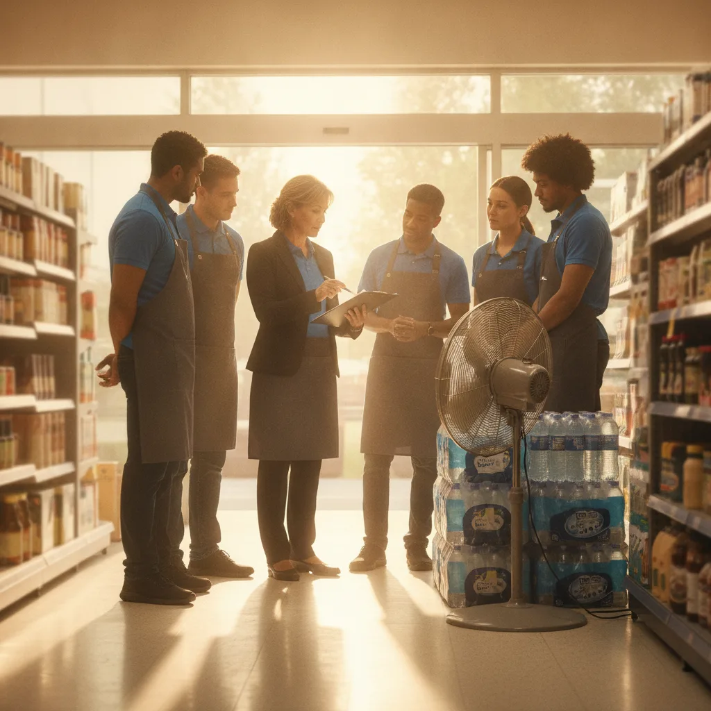 Guide formation risques canicule magasin | KFormation - formation risques canicule magasin obligations