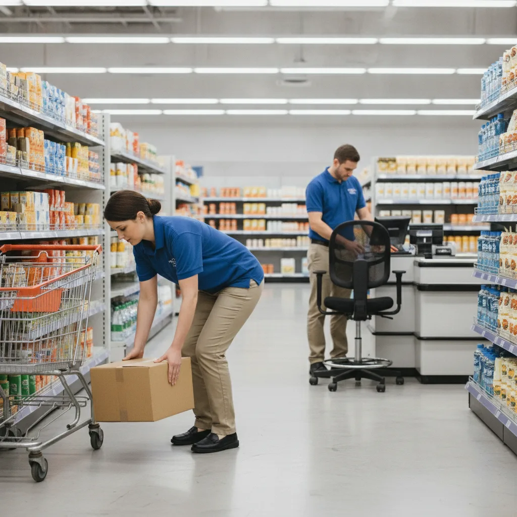 prévention TMS caisse et mise en rayon - conclusion prévention TMS caisse et mise en rayon - conclusion