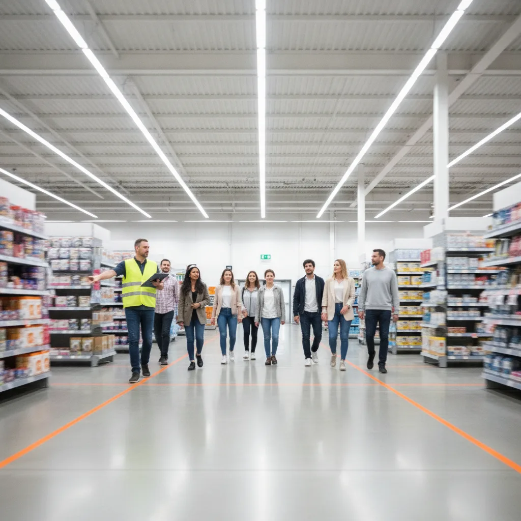 équipier de première intervention commerce