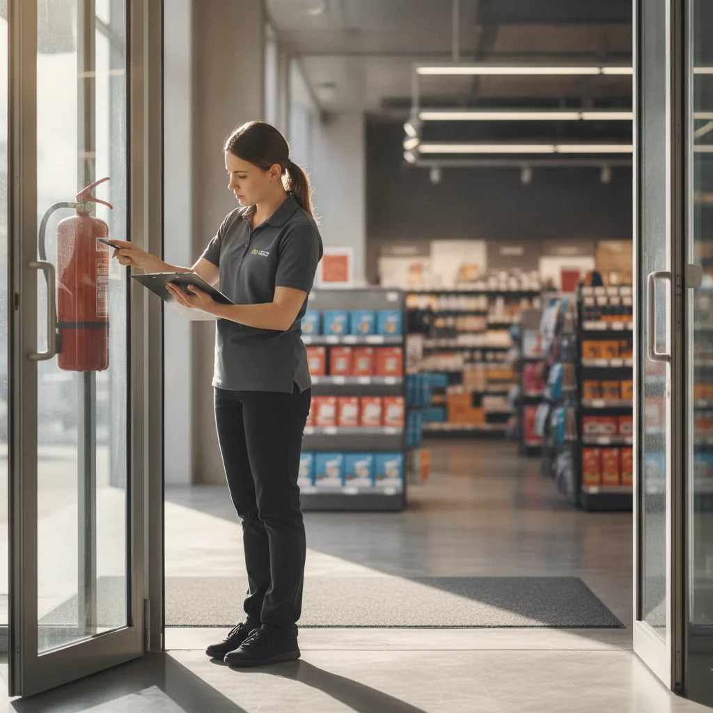 équipier de première intervention commerce