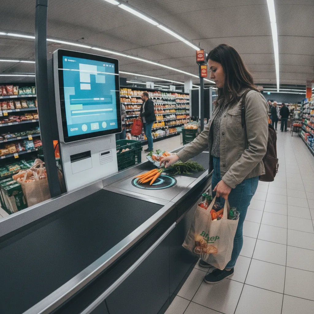 risques liés aux self-checkout caisses automatiques